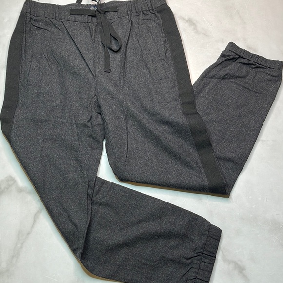 Madewell Drawstring Tux Pants Joggers Charcoal - Picture 3 of 8